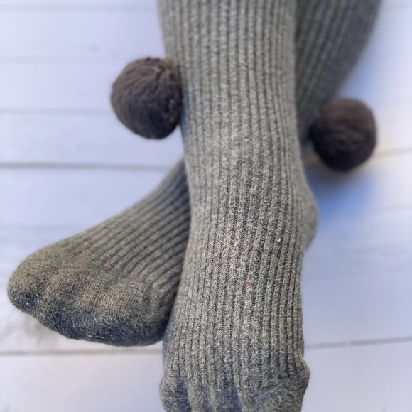 Cotton Ribbed Tights - Picture 2 of 2